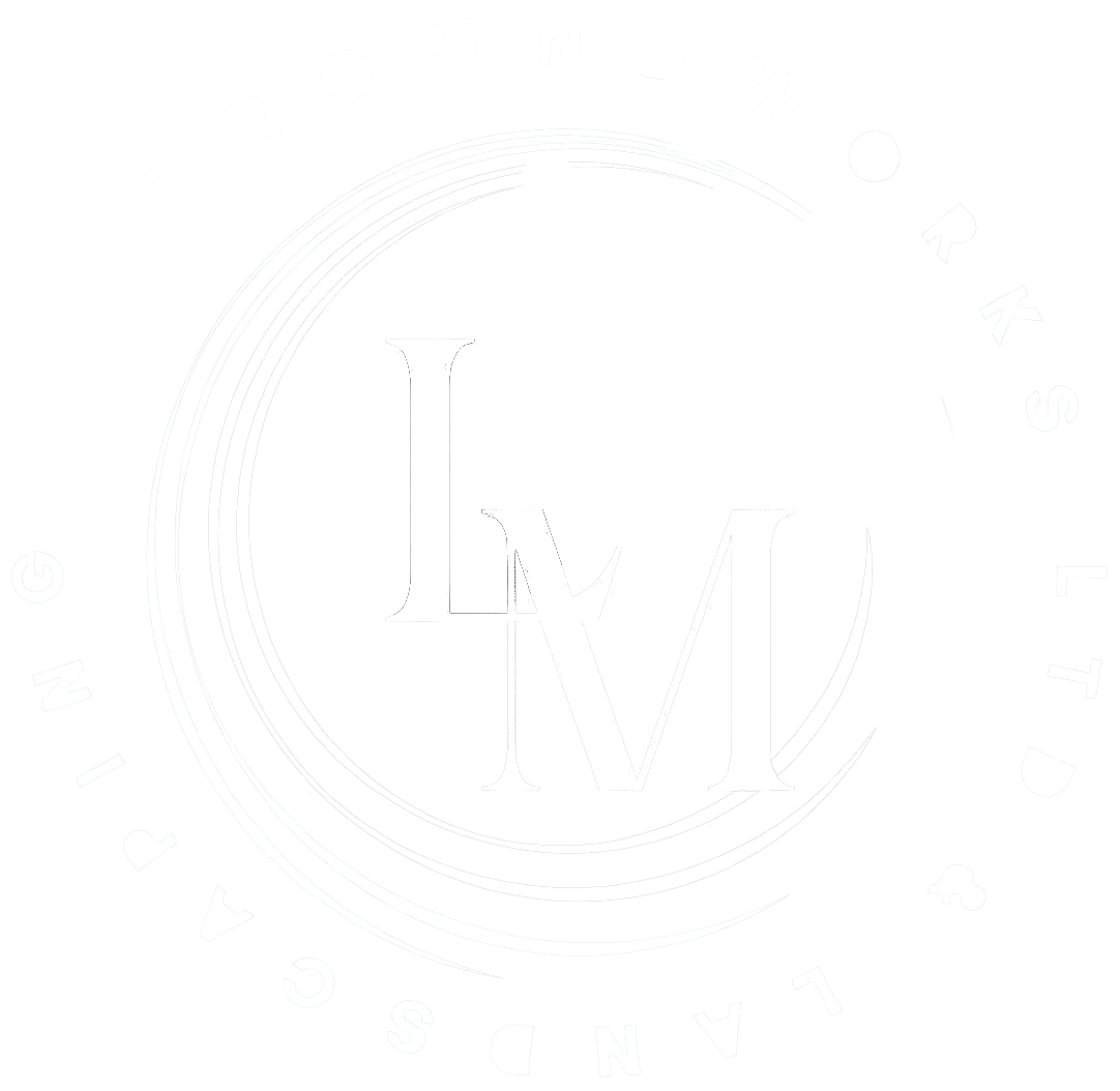 LM Groundworks & Landscaping Logo